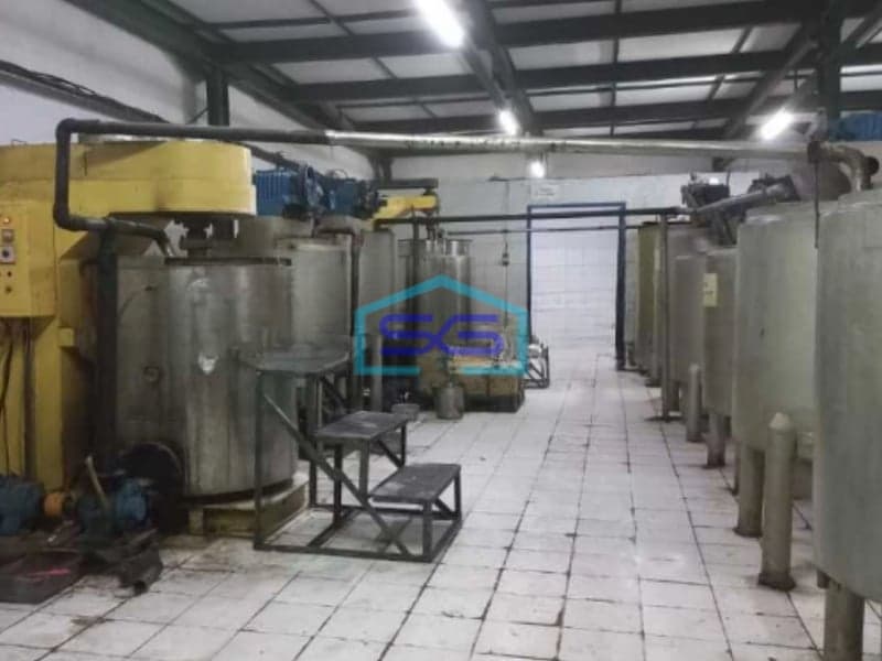 Dijual Pabrik Lokasi di Legok Tangerang Luas Tanah 7683m2 Siap Huni