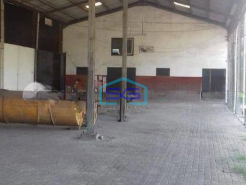 Dijual Pabrik Bangunan Kokoh Siap Pakai Strategis Jln Raya Bypass Krian Sidoarjo LT 49519m2