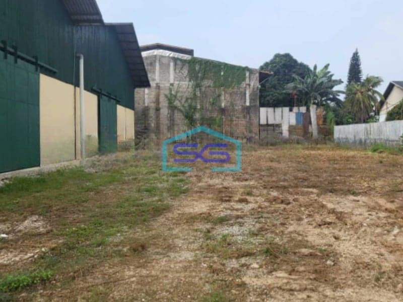 Dijual Gudang Akses Container 40 Feet Luas Tanah  9340 m² Lokasi Jati Uwung Tangerang