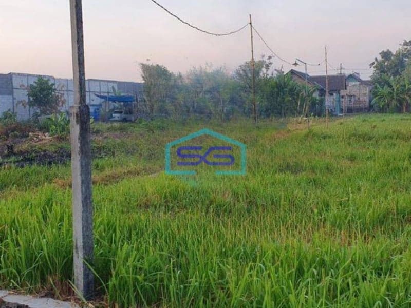 Dijual Cepat Tanah di Sidoarjo LT 1737m2