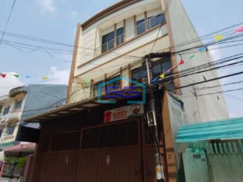 Dijual Gudang 3,5 Lantai Brand New di Petojo Jakarta Pusat LB 442m2