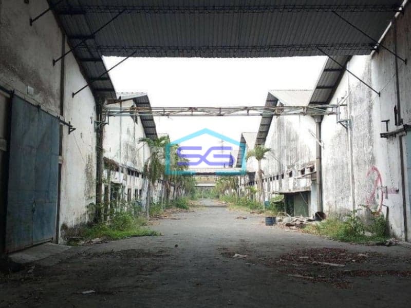 Dijual Cepat Gudang Pabrik Lokasi Premium Krikilan Driyorejo Gresik LB 34000m2