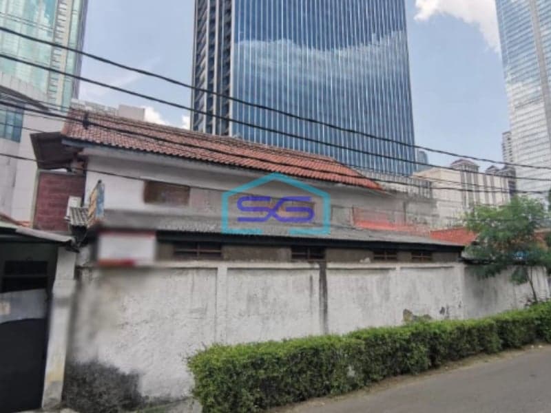 Dijual Ruang Usaha di Zona Komersil Karet Tengsin Jakarta Pusat LT 933m2