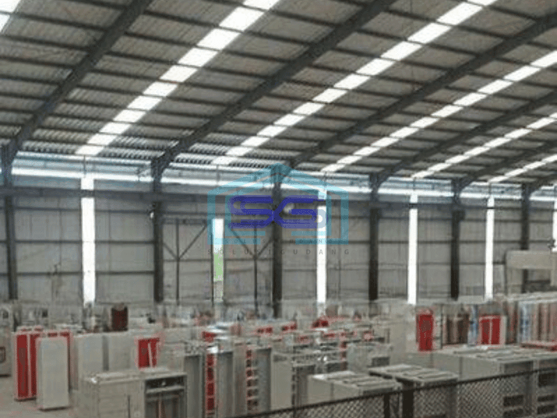 Dijual gudang siap dijadikan pabrik di Jambe Tangerang