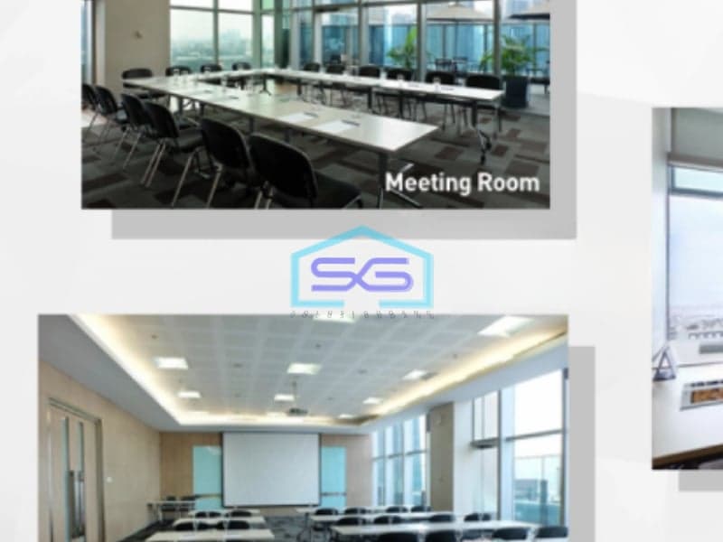 Disewakan Kantor Cyber 2 Tower Full Furnished Kuningan, Jakarta Selatan Luas Bangunan  50 m²