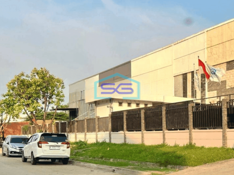Dijual Gudang SFB di Kawasan Industri Delta Silicon Lippo Cikarang Bekasi LT 3200m2