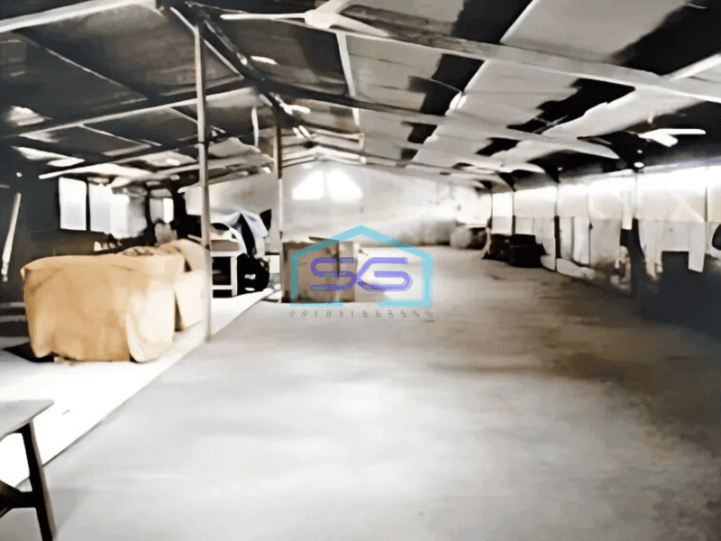 Dijual Cepat Gudang Kamal Jakarta Utara Bisa Akses Kontainer 40 feet tinggi celling 6m