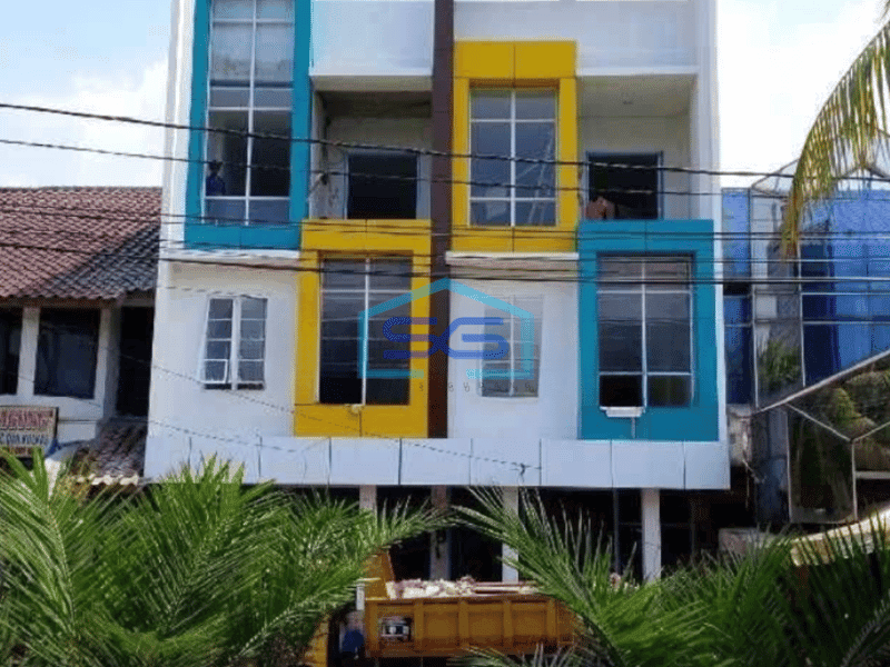 Dijual Ruko 3 Lantai Hadap Jalan Raya Villa Melati Mas Serpong Tangerang Selatan
