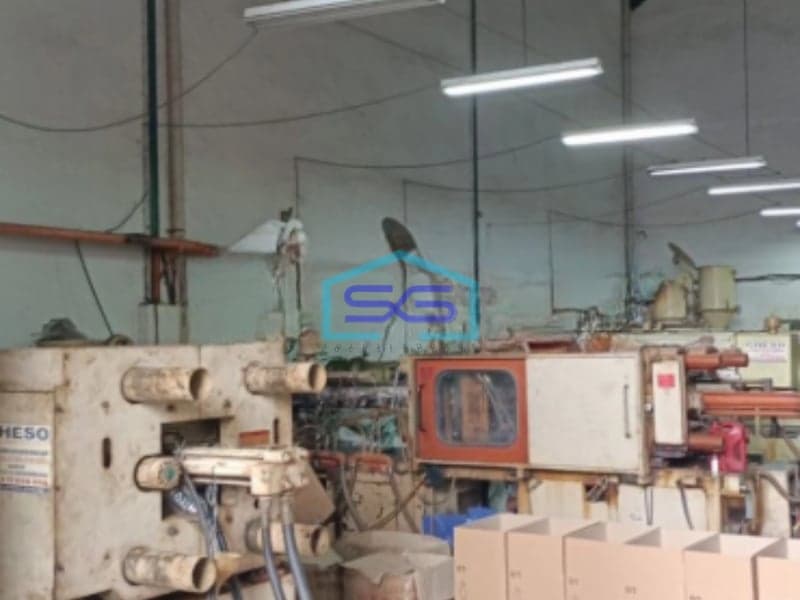 Dijual Gudang Sudah Renovasi Shm Luas Tanah 460m2 Lokasi Strategis di Kosambi Tangerang