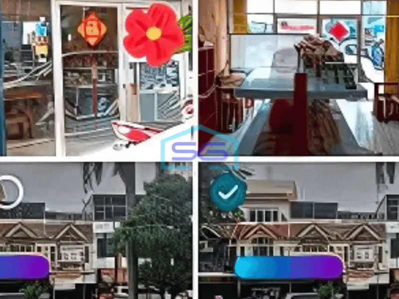 Dijual Ruko 3 Lantai Taman Palem di Jakarta Barat Luas Bangunan 204m2