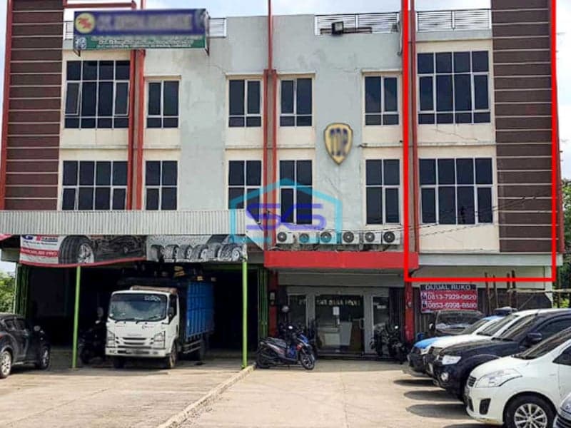 Disewakan Ruko Siap Pakai di Jl. Soekarno Hatta Palembang LT 350m2
