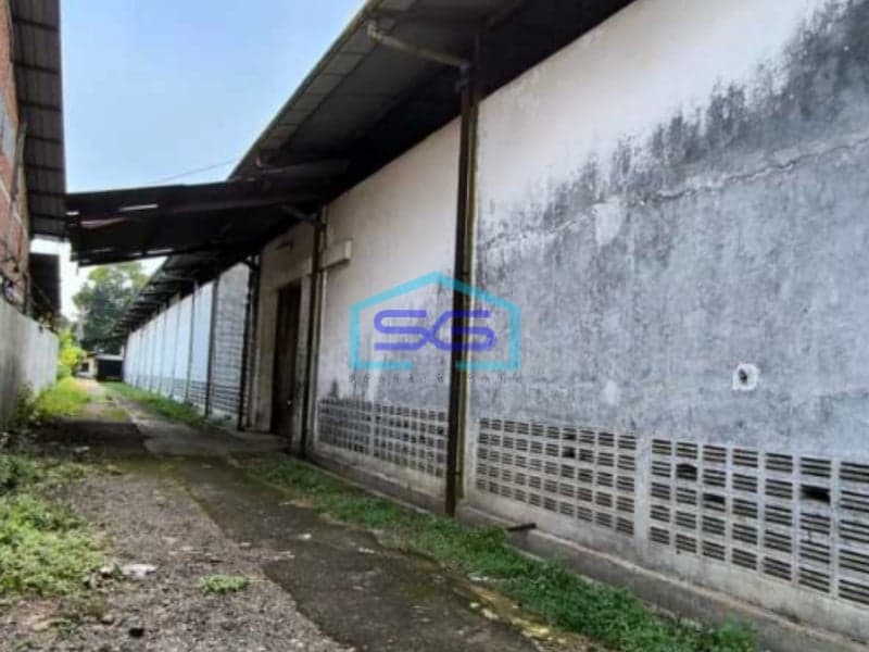 Dijual Gudang Hitung Tanah Bangunan Kokoh Dan Luas Rancaekek Majalaya Bandung LT 6300m2