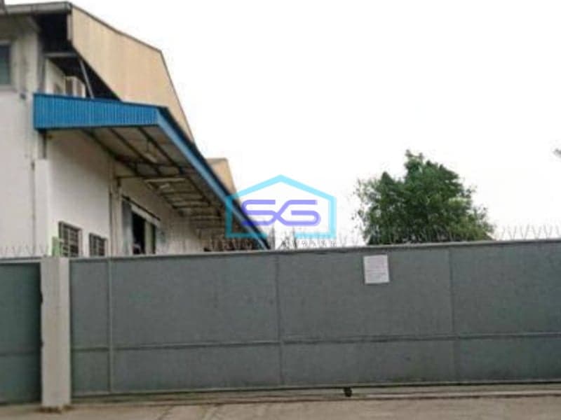 Dijual Cepat Gudang Ex Pabrik 1,2 ha Luas Gudang 7000m2 Garment Pinggir Jalan Raya Strategis dekat Tol Citeureup Bogor