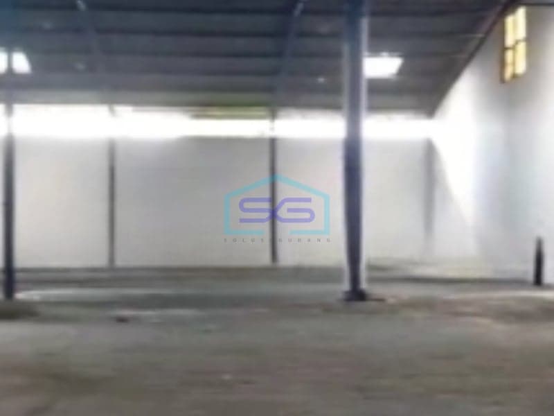 Disewakan Gudang Luas Bangunan 3600 m² Akses Container 40 Feet Lokasi di Jatake Tangerang