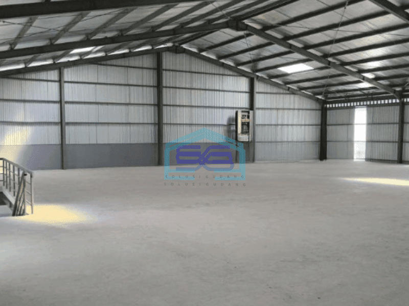 Disewakan Gudang Luas Bangunan  890 m² di Bekasi Ada Loading Dock