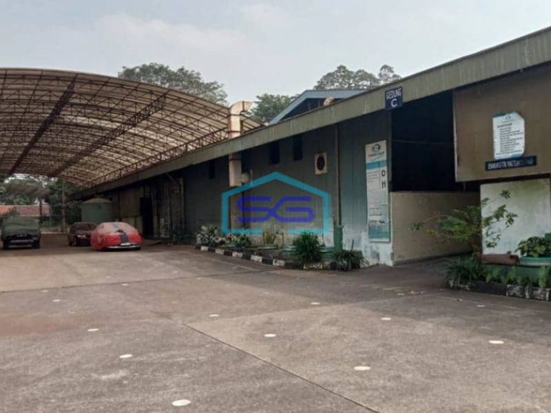 Dijual Gudang Industri Dekat Tol Balaraja Tangerang LT 10000m2