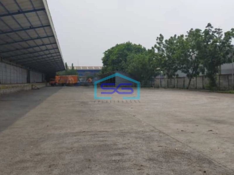 Dijual Gudang Kawasan Industri Terpadu Cikarang Bekasi LT 18000m2 loading dock