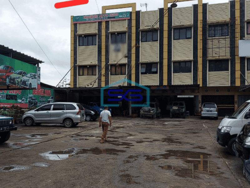Dijual Ruko 3 Lantai Full Jalan Alamsyah Ratu Prawiranegara Palembang LB 355m2