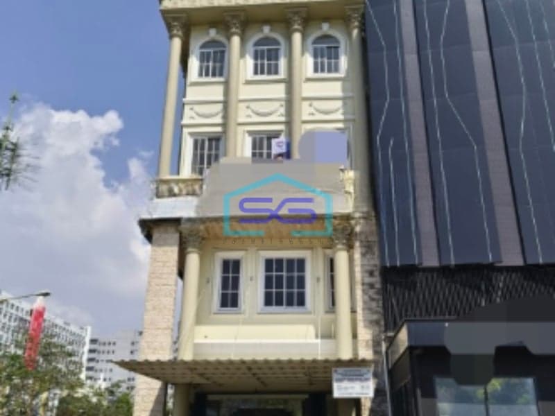 Dijual Ruko Hawaii Hoek 4,5 Lantai Di Mutiara Taman Palem Jakarta Barat LB 405m2