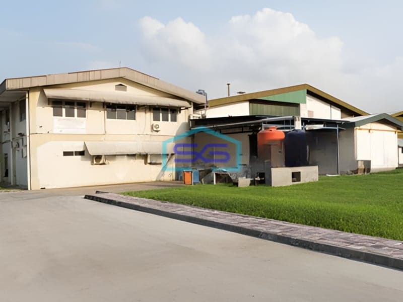 Dijual Pabrik Bekas Garmen di Cibitung Bekasi Akses Strategis LT 27239m2