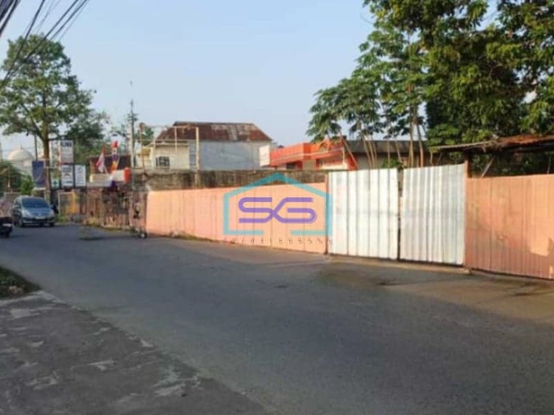Disewakan Tanah Di Area Strategis Pinggir Jalan Limo Depok LT 1527m2