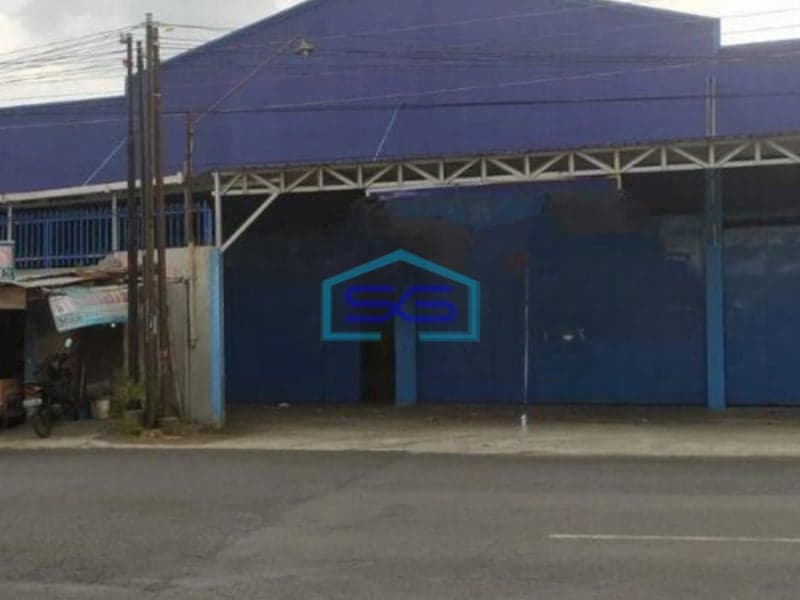Disewakan Gudang Industri LT 3800m2 Lokasi Slamet Riyadi Kartasura Sukoharjo