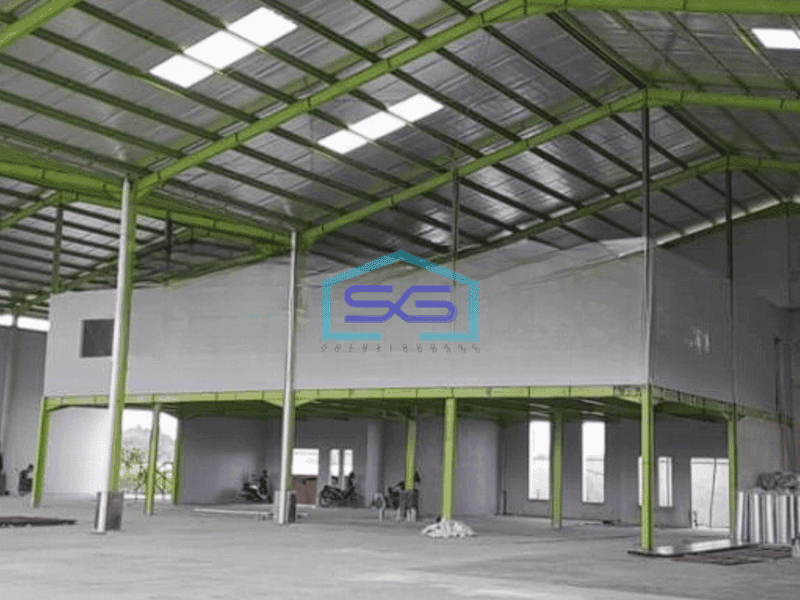 Disewakan Gudang Zona Industri Di Cikupa Tangerang Banten Luas 1728m2