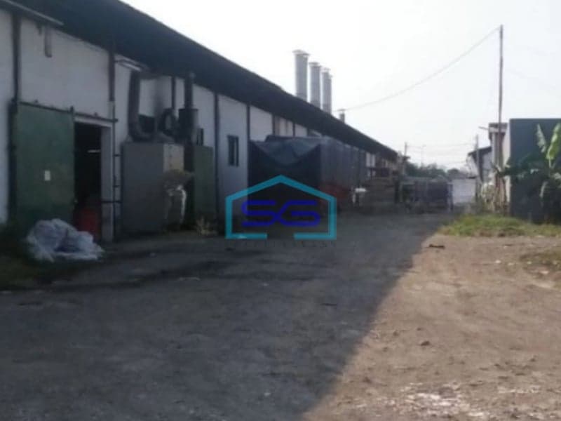 Disewakan Lahan Tanah Nol Jalan Raya Gilang Krian Sidoarjo Jawa Timur LT 6300m2