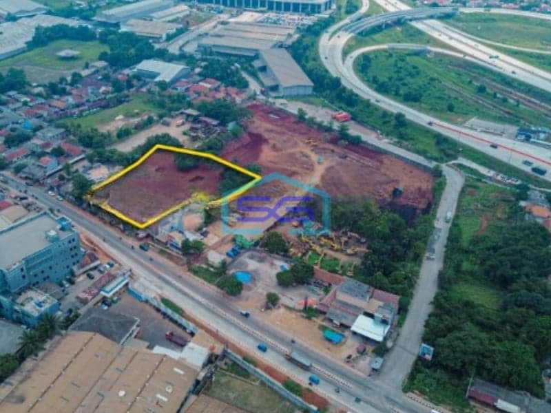 Dijual Tanah Kavling Dipinggir Jalan Raya Lokasi Bagus di Narogong Bekasi LT 5200m2
