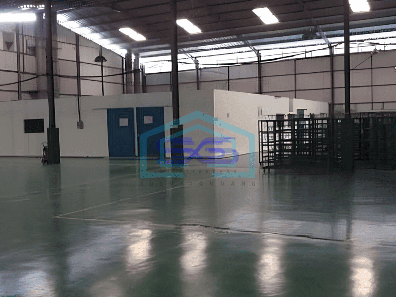 Disewakan gudang lokasi di curug, Tangerang