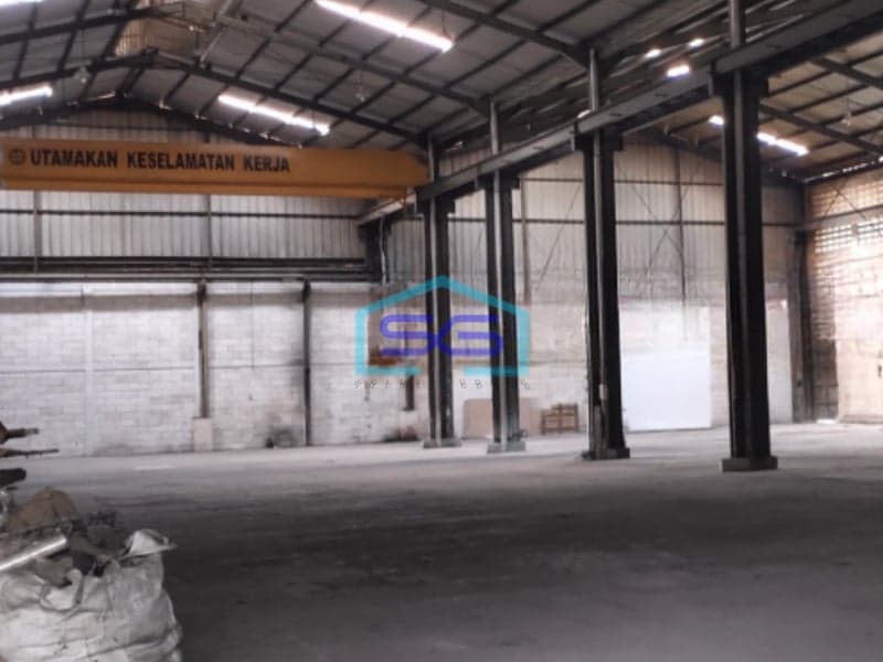 Disewakan Gudang Bebas Banjir Batu Ceper Tangerang LT 10000m2