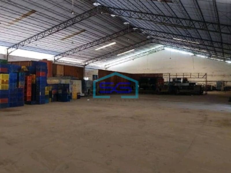 Disewakan Gudang Ijin Industri di Waru Surabaya Siap Huni Luas Bangunan 7562m2