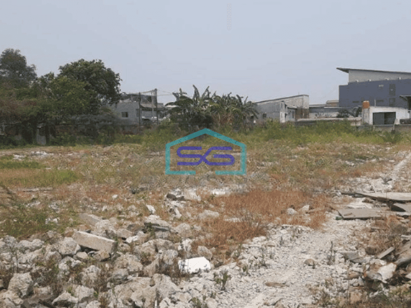 Disewakan Tanah Luas 3260 m² Lokasi Bebas Banjir di Kapuk Kamal Jakarta Barat