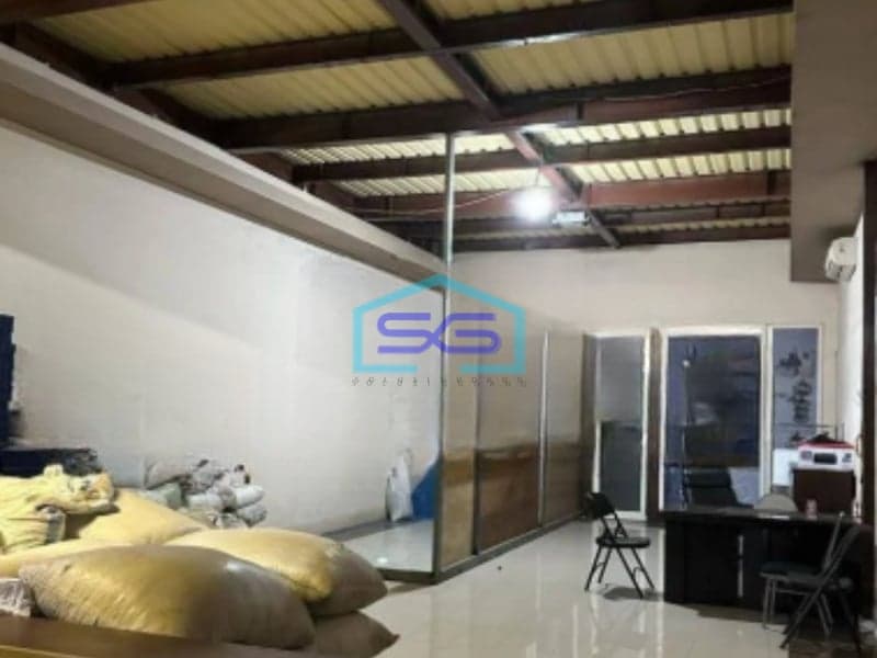 Dijual Gudang Ada Kantor Luas Bangunan  609 m² Lokasi Bebas Banjir di Sidoarjo Jawa Timur