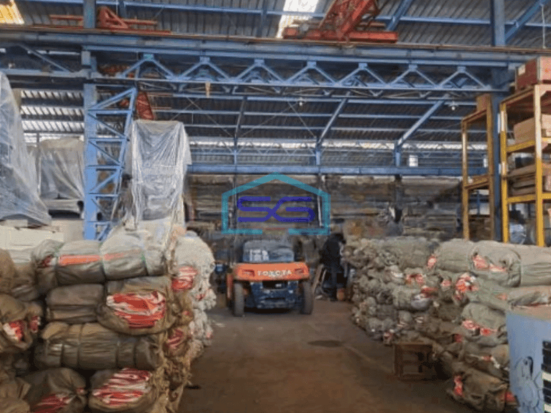 Dijual Gudang Luas Bangunan 3500 m² di Kapuk Kamal Jakarta Barat