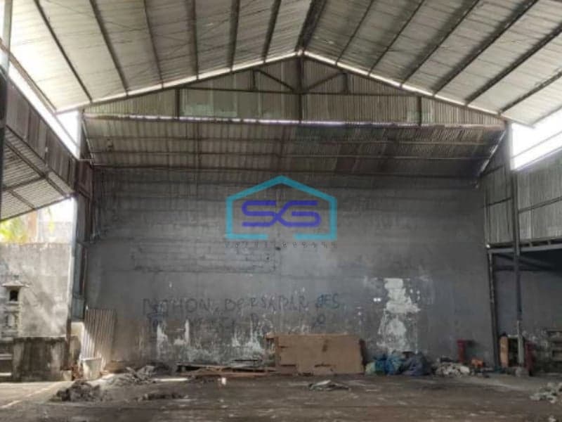 Disewakan Gudang Siap Huni Luas Bangunan 600 m² Lokasi Denpasar Bali