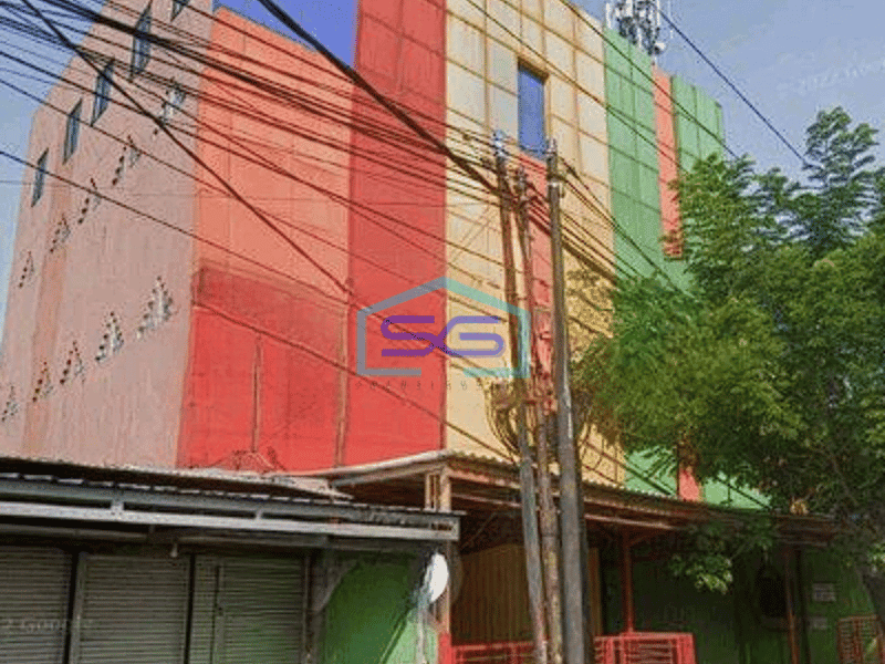 Dijual Ruko Strategis di Jalan Kedung Cowek 4 Lantai Surabaya LB 880m2