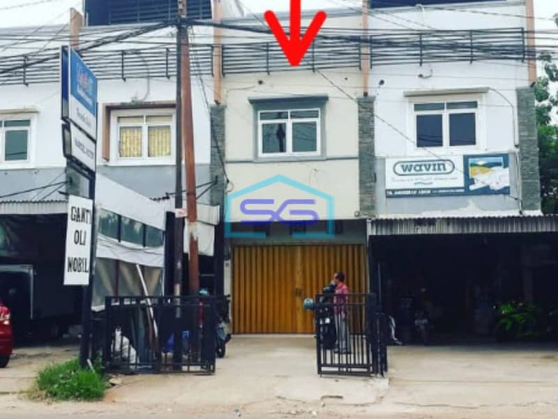 Disewakan Ruko di Jalan Ra Abusamah Sukabangun Palembang Luas Bangunan 130m2