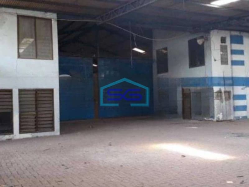 Dijual Gudang 1 Lantai Luas Bangunan 1800 m² Lokasi Margomulyo Surabaya