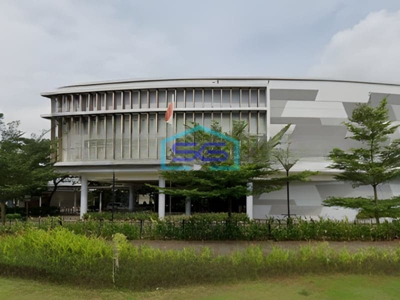 Dijual Gedung Kantor 2 Lantai Lokasi Strategis di Cikupa Tangerang LT 3014m2