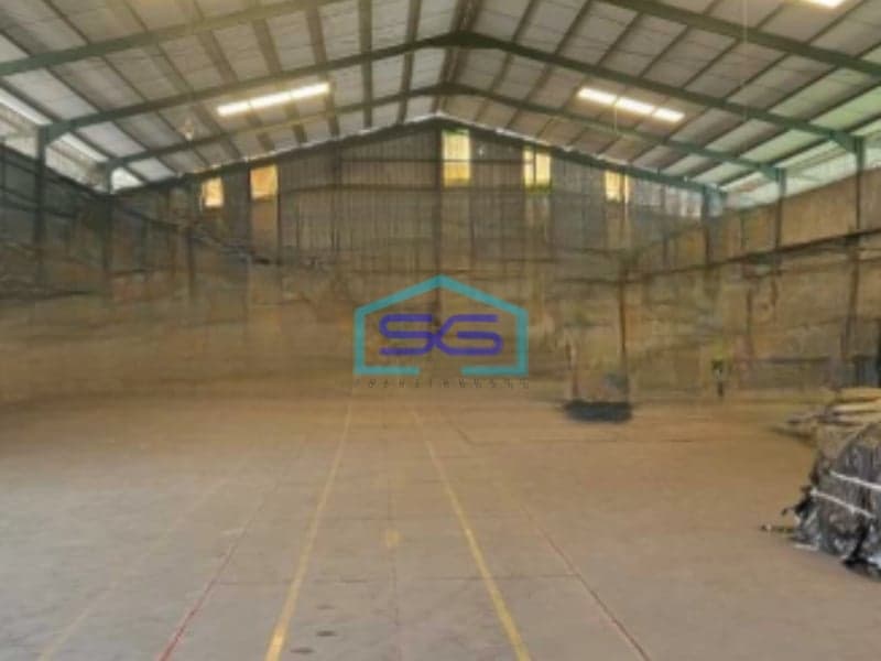 Dijual Gudang Ex Pabrik Luas Bangunan  5281 m² Lokasi Jatu Uwung Tangerang