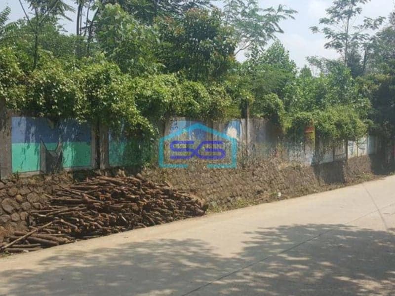 Dijual Tanah Dengan Lokasi Strategis Daerah Tenjo Bogor LT 12050m2 di Pinggir Jalan Raya