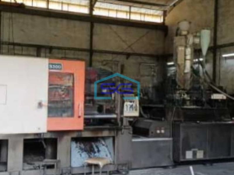 Dijual Pabrik Lokasi Pasar Kemis Tangerang Luas Bangunan 4265 m²