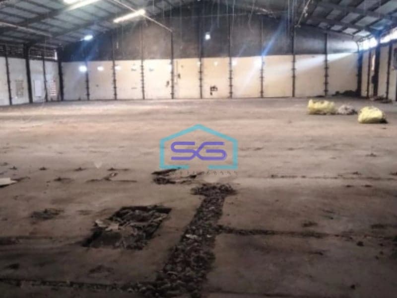 Disewakan Gudang Luas Bangunan  3000 m² Lokasi Cikokol Tangerang