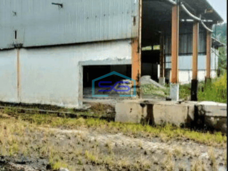 Dijual Lahan Ex Pabrik Lokasi Strategis Samping Toll Serang Banten