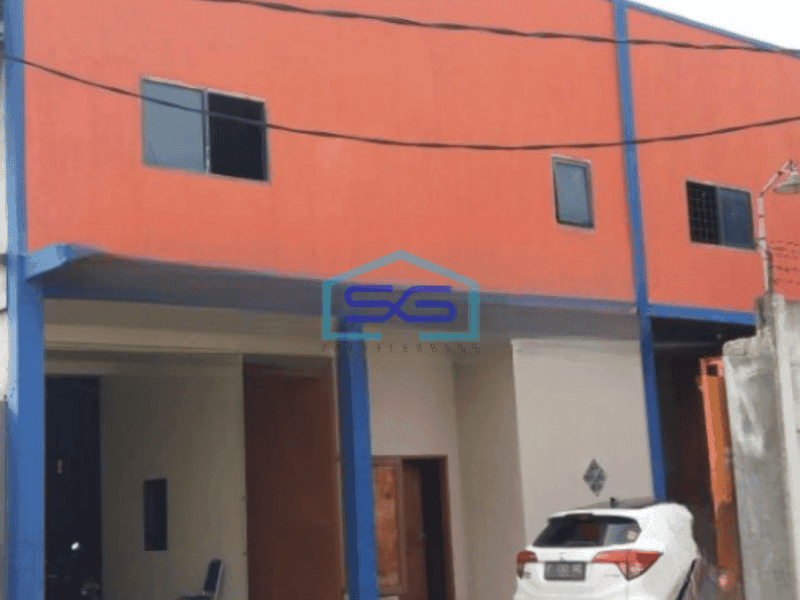 Dijual Gudang Siap Pakai Ada Loading Dock Luas Bangunan 840 m² di Neglasari Tangerang