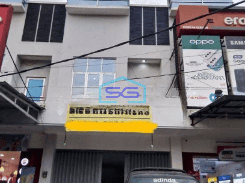 Disewakan Ruko 2lantai Jln. Godean Km 8 Sleman Yogyakarta