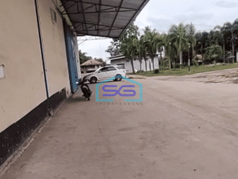 Disewakan Gudang Besar Pangeran Ayin Kenten Laut Banyuasin Palembang Sumatera Selatan LB 2300m2