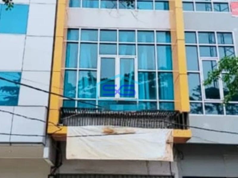 Dijual Ruko 4 Lantai dekat Kodam II Sriwijaya Jalan Jend Sudirman Palembang LB 236m2