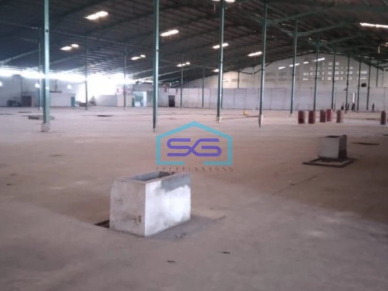 Disewakan Gudang Strategis kawasan industri di Sidoharjo Masaran Sragen LB 16000m2